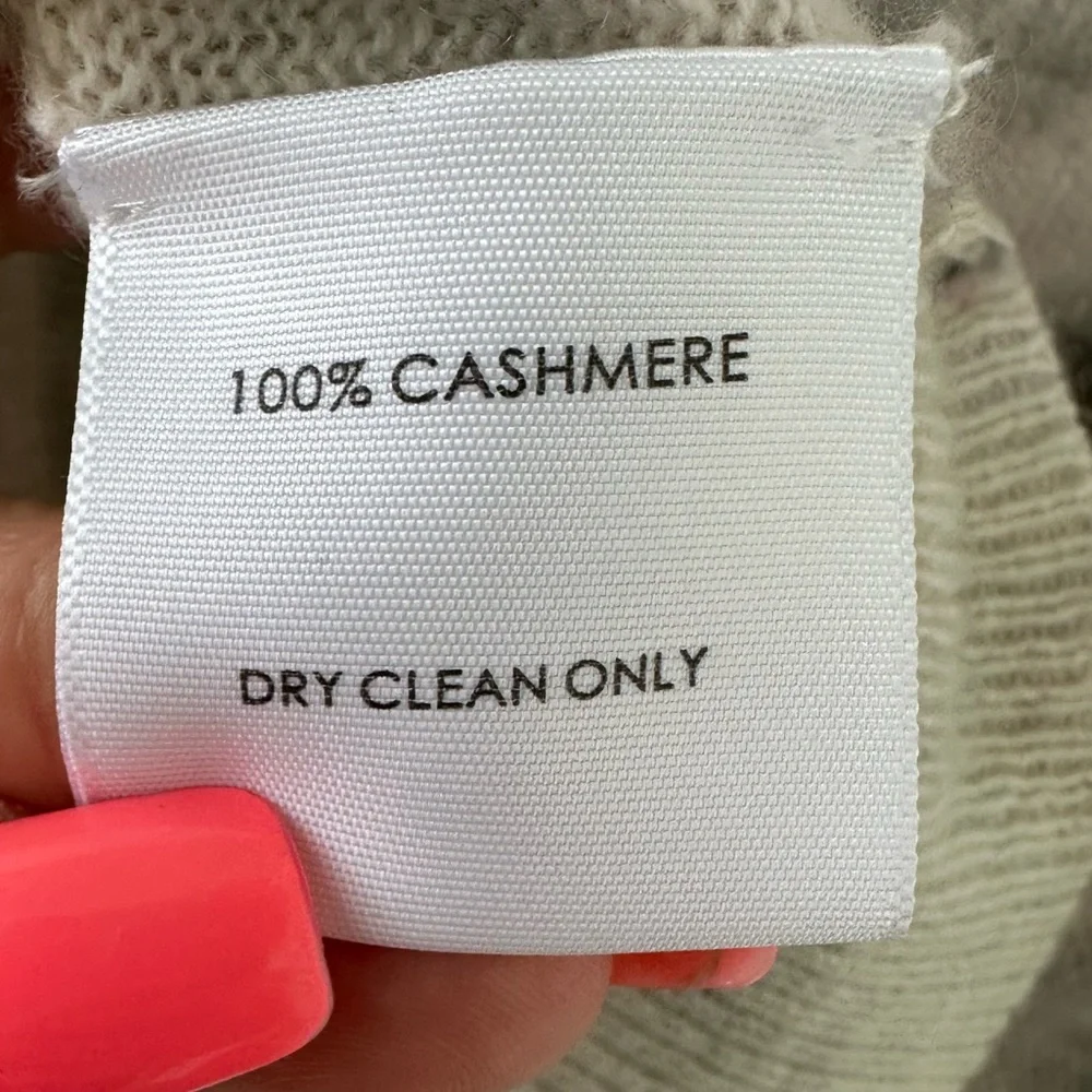 Anthropologie Cashmere White + Warren Essentials Tie Dye Medium Sweater - Picture 6 of 7